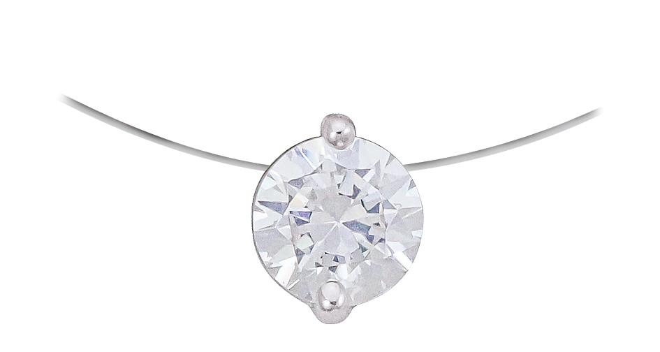collier femme diamant fil transparent collier femme diamant fil transparent