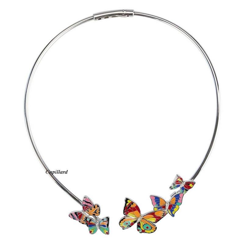Bracelet Femme Argent 925/1000 Rhodié Papillon
