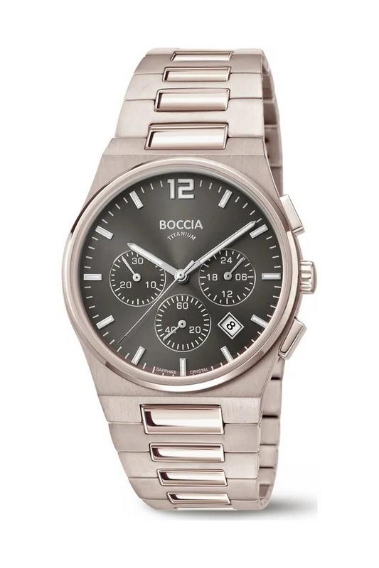 Montre Homme Chronographe Titane Boccia 3741 02 Bijouterie