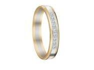 Alliance Bicolore Or 750 Diamants Naturels Fairbelle - 2678099 - Réf. 2678099