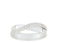 Alliance Dame Or Blanc 750 Diamants Ronds Griffes 0.13 Ct Girard - 3R006GB5 - Réf. 3R006GB5