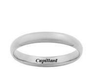 Alliance Demi Jonc Bombé Confort 3,5 mm Or Gris - 3112335 - Réf. 3112335