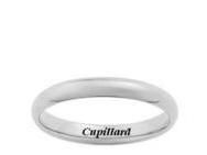 Alliance Demi Jonc Bombé Confort 3 mm Or Gris Girard - 3112330 - Réf. 3112330