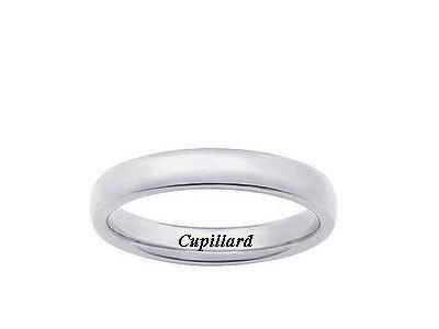 Alliance Demi Jonc Confort 3.5 mm Or Gris Palladié 750 Girard - 3112135 - Réf. 3112135