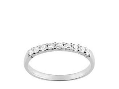 Alliance Diamant 0,23 Ct Griffes Or Gris Palladié 750 Girard - 3L005GB2 - Réf. 3L005GB2