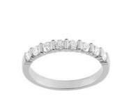 Alliance Diamant 0,50 Ct Or Gris 750 Serti Barrette Girard - 3L017GB2 - Réf. 3L017GB2