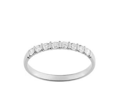 Alliance Diamant 0.25 Ct Or Gris 750 Palladié Serti Barrette Girard - 3L014GB2 - Réf. 3L014GB2