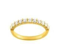 Alliance Diamant 0.50 Carat Serti Griffe Or Jaune 750 Girard - 3L008JB2 - Réf. 3L008JB2