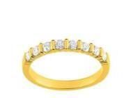 Alliance Diamant 0.50 CT Or Jaune 750 Serti Barrette Girard - 3L017JB2 - Réf. 3L017JB2
