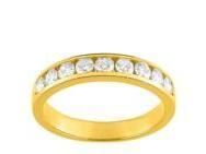 Alliance Diamant 0.70 Carat Or Jaune 750 Serti Rail Girard - 3L029JB2 - Réf. 3L029JB2