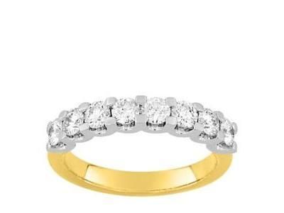 Alliance Diamant 1 Carat Or Bicolore 750 Girard - 3L002XB3 - Réf. 3L002XB3