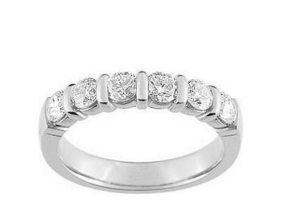 Alliance Diamant 1 Carat Or Gris 750 Serti Barrette Girard - 3L019GB2 - Réf. 3L019GB2