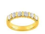 Alliance Diamant 1 Ct Or Jaune 750 Serti Barrette Girard - 3L019JB2 - Réf. 3L019JB2