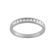 Alliance Diamant Rail 0,20 Ct Or Gris Palladié Girard - 3L024GB2 - Réf. 3L024GB2