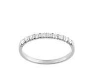 Alliance Diamant Serti Barrette 0,20 Carat Or Gris 750 Girard - 3L013GB2 - Réf. 3L013GB2
