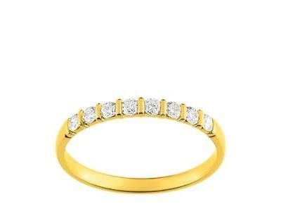 Alliance Diamant Serti Barrette 0,25 Ct Or Jaune 750 Girard - 3L014JB2 - Réf. 3L014JB2