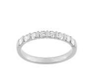 Alliance Diamant Serti Barrette 0,40 Ct Or Gris 750 Girard - 3L016GB2 - Réf. 3L016GB2