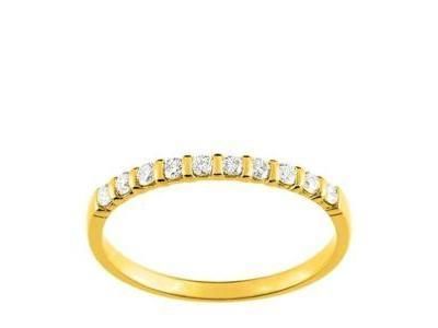 Alliance Diamant Serti Barrette 0.20 Carat Or Jaune 750 Girard - 3L013JB2 - Réf. 3L013JB2