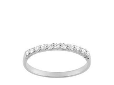 Alliance Diamant Serti Griffes 0.20 Ct Or Gris 750 Girard - 3L004GB2 - Réf. 3L004GB2