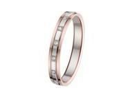 Alliance Diamant Tour Complet Or Rose Et Gris Palladié 750 - 3824009 - Réf. 3824009