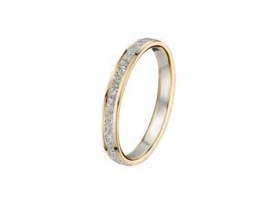 Alliance Femme Or 750 Bicolore 2.5 mm Fairbelle - 2125399 - Réf. 2125399