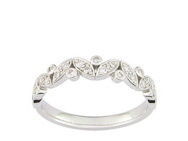 Alliance Femme Or Gris 750 Diamants Ronds Naturels Girard - 3C020GB4 - Réf. 3C020GB4