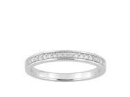 Alliance Girard Or Gris 750 Demi-Tour Diamant - 3C062GB4 - Réf. 3C062GB4