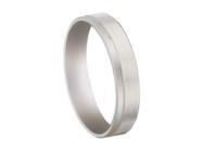 Alliance Homme Or Blanc 750 Mat Et Filet Poli Fairbelle - 2116675 - Réf. 2116675