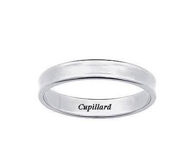 Alliance Mixte Concave 4 mm Or Gris Palladié 750 Girard - 3111640 - Réf. 3111640