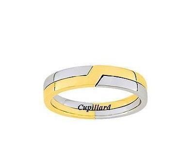 Alliance Mixte Or 750 Bicolore 4 mm Girard - 3Y001X40 - Réf. 3Y001X40