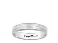 Alliance Mixte Or Gris Mat Filet Poli 4 mm Girard - 3M010G40 - Réf. 3M010G40