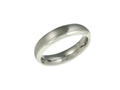 Alliance Mixte Titane Mat Brillant Boccia - 0130-07 - Réf. 0130 07