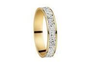 Alliance Or 750 Bicolore Effet Diamanté Fairbelle - 2011149 - Réf. 2011149