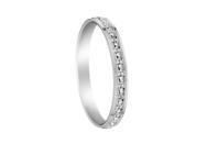 Alliance Or Gris 750 Effet Diamanté Fair'Belle- 2017935 - Réf. 2017935