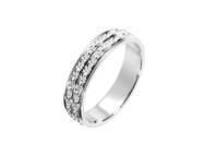 Alliance Or Gris 750 Facettée Fairbelle - 2014385 - Réf. 2014385