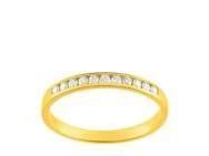 Alliance Rail Diamant 0.10 Ct Or Jaune 750 Girard - 3L022JB2 - Réf. 3L022JB2