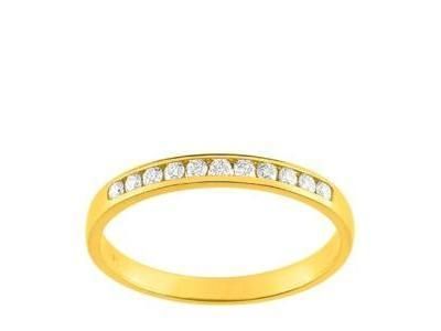 Alliance Rail Diamant 0.10 Ct Or Jaune 750 Girard - 3L022JB2 - Réf. 3L022JB2