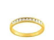 Alliance Rail Diamant 0.20 Ct Or Jaune 750 Girard - 3L024JB2 - Réf. 3L024JB2