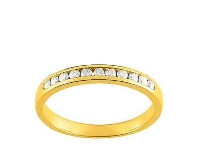 Alliance Rail Diamant 0.20 Ct Or Jaune 750 Girard - 3L024JB2 - Réf. 3L024JB2