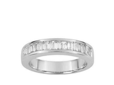 Alliance Rail Diamant Baguette 1 Carat Or Gris 750 Girard - 35031GO - Réf. 35031GO