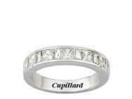 Alliance Rail  Diamant Princesse Baguette 1 Carat Or Gris 750 - 35044GO - Réf. 35044GO