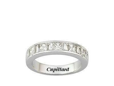 Alliance Rail  Diamant Princesse Baguette 1 Carat Or Gris 750 - 35044GO - Réf. 35044GO