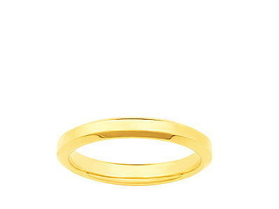 Alliance Ruban Biseauté 3 mm Or Jaune 750 Girard - 3212730 - Réf. 3212730