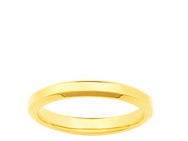 Alliance Ruban Biseautée Confort 3 mm Or Jaune 750 Girard - 3212730 - Réf. 3212730