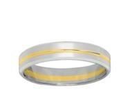 Alliance Ruban Or Bicolore 750 Mat Poli Girard - 3M010X40 - Réf. 3M010X40