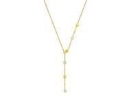 ARIA - Collier en Argent Doré et Zircons AJF210141N - Réf. AJF210141N