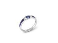 Bague Clozeau Etnaa Or Gris 750 Saphir Diamant - C2F481GBPSDI - Réf. C2F481GBPSDI