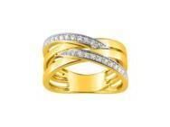 Bague Croisée Or 750 Diamants 1.6061.23 - Réf. 1.6061.23