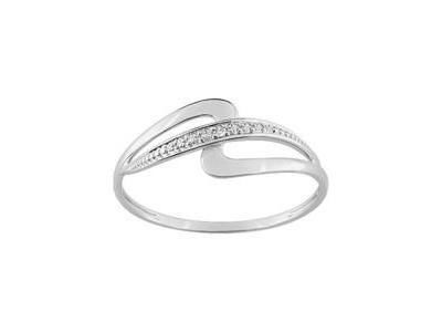 Bague Diamant Or Gris Rhodié 750 - RN094GB4 - Réf. RN094GB4