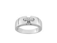 Bague Femme Lien Diamant Or Gris 750 Rhodié - 7VP094GB2 - Réf. 7VP094GB2
